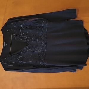 Lucky Brand 3/4 Sleeve Top M